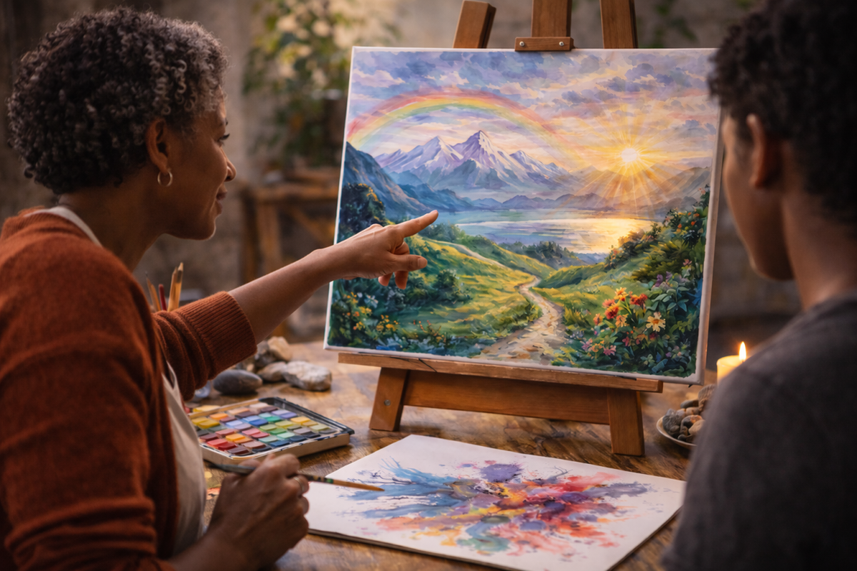  Art Therapy During Life Transitions 